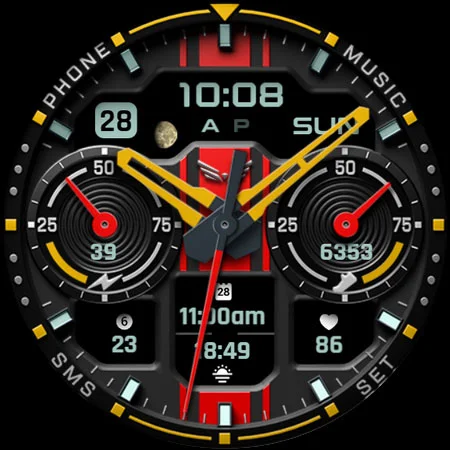 BLZ VERO 3 – Hybrid Watch Face screenshot