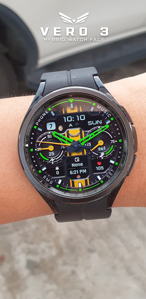 BLZ VERO 3 – Hybrid Watch Face screenshot
