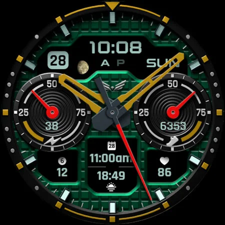 BLZ VERO 3 – Hybrid Watch Face screenshot