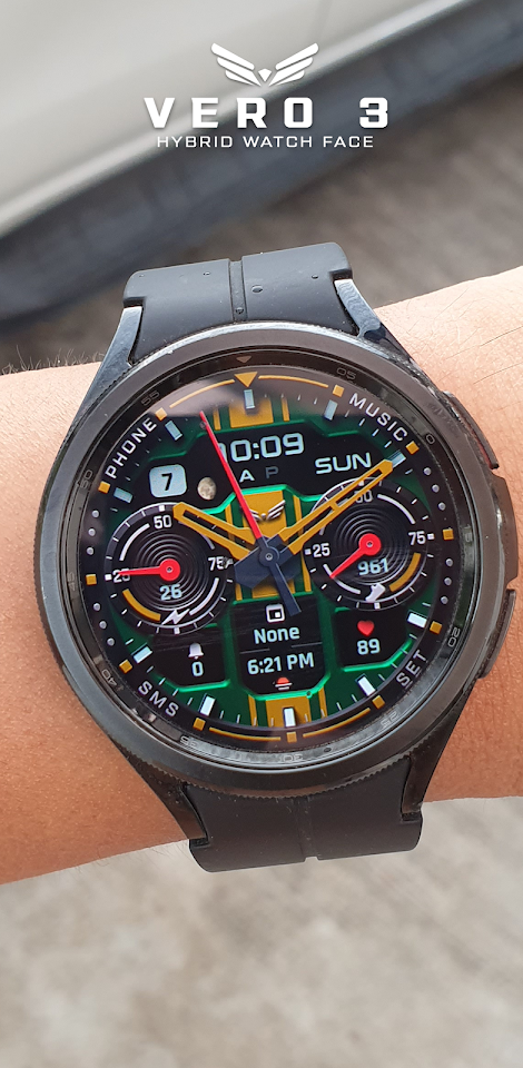 BLZ VERO 3 – Hybrid Watch Face screenshot