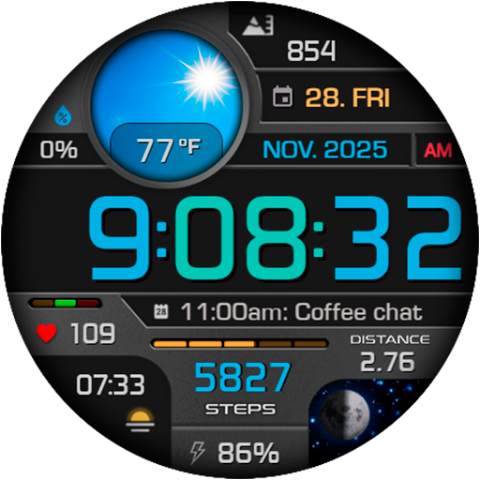 CFS140 Fusion Display screenshot