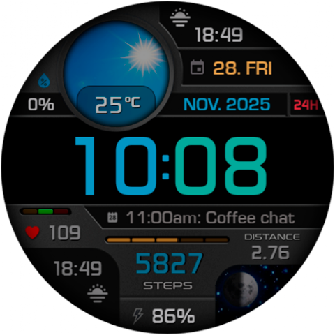 CFS140 Fusion Display screenshot