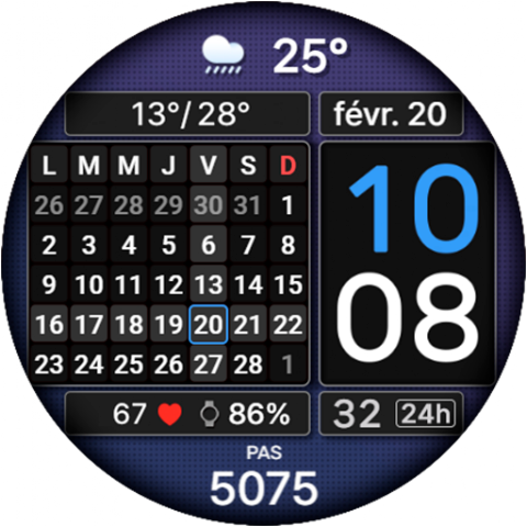 CFS147 Pure Calendar screenshot