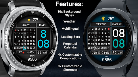 CFS147 Pure Calendar screenshot