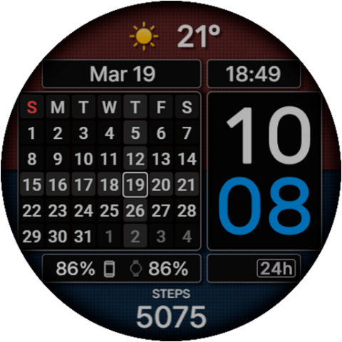CFS147 Pure Calendar screenshot