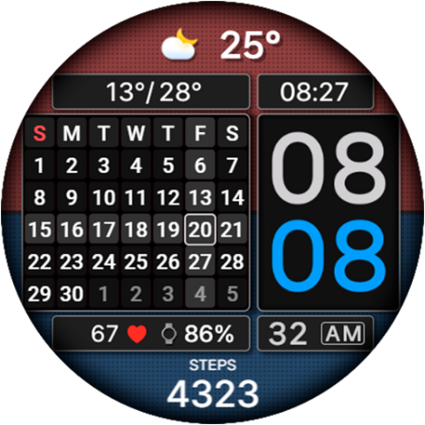 CFS147 Pure Calendar screenshot