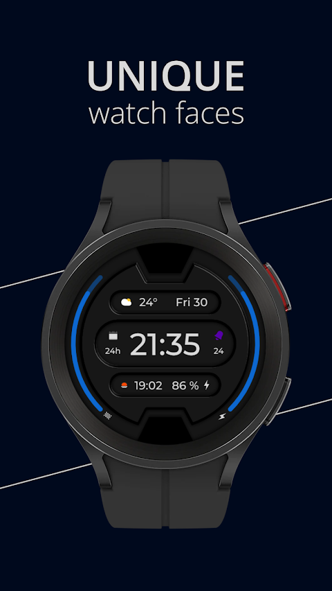 DADAM56: Digital Watch Face screenshot