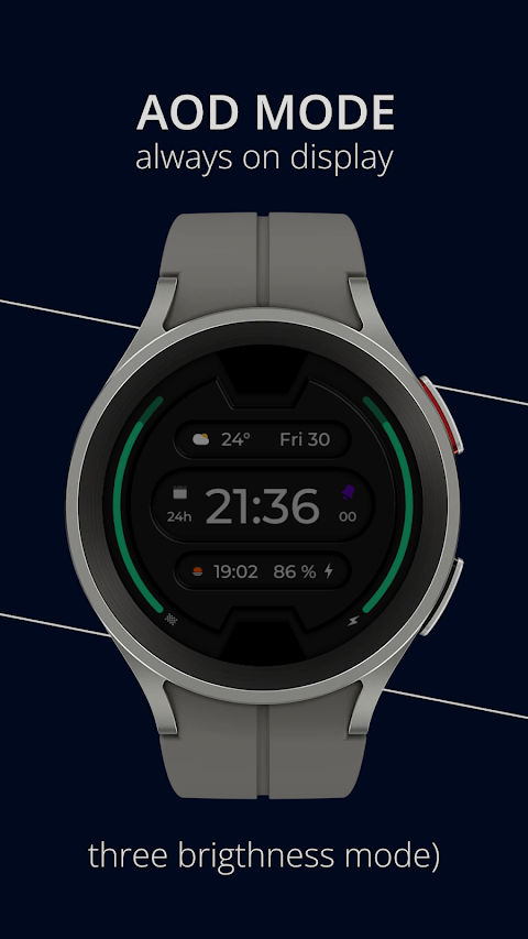 DADAM56: Digital Watch Face screenshot