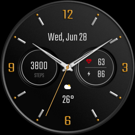DADAM58: Classic Watch Face screenshot