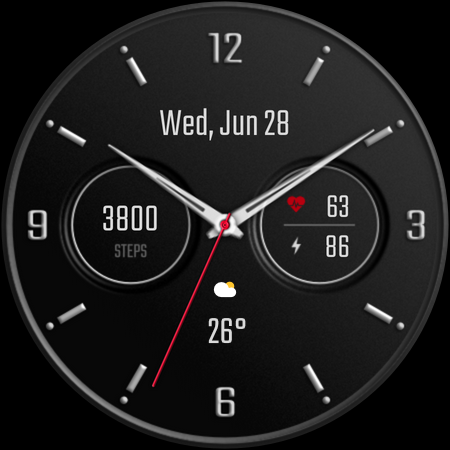 DADAM58: Classic Watch Face screenshot