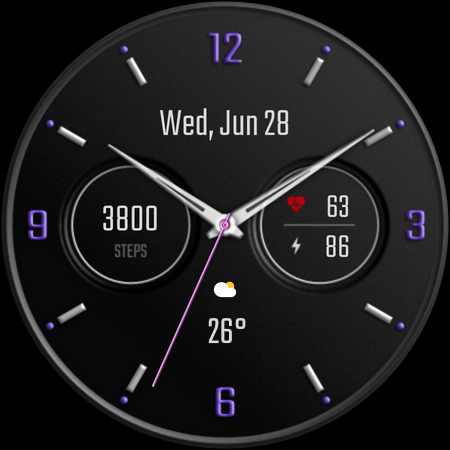 DADAM58: Classic Watch Face screenshot