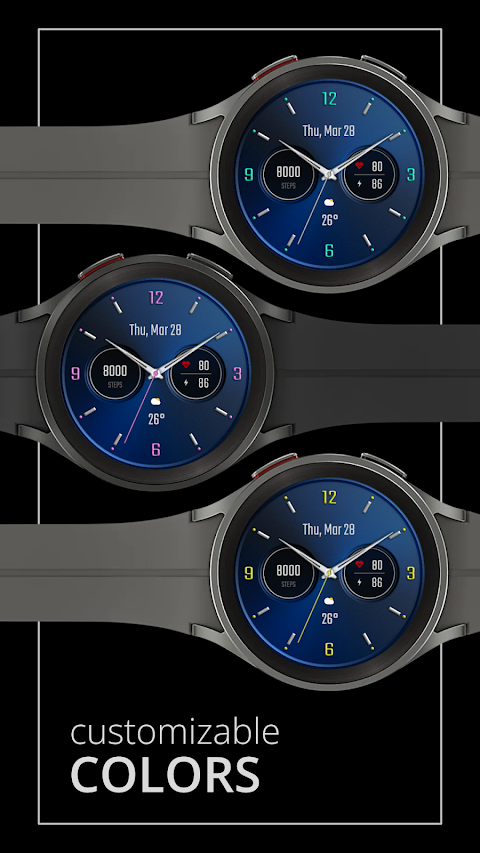 DADAM58B: Classic Watch Face screenshot