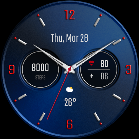 DADAM58B: Classic Watch Face screenshot
