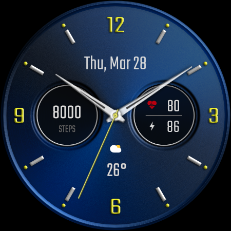 DADAM58B: Classic Watch Face screenshot