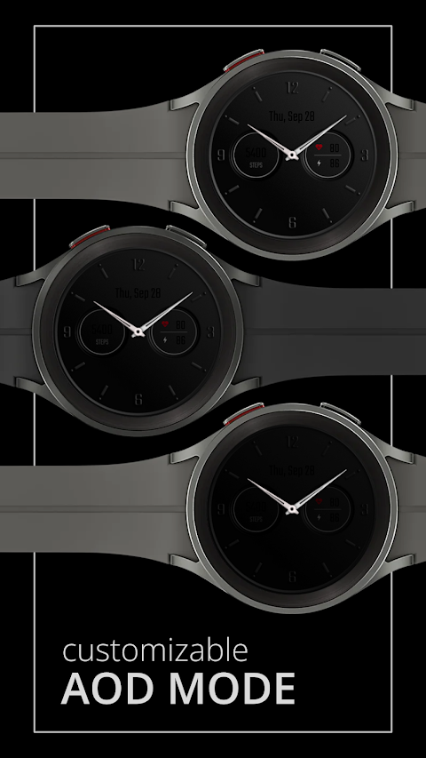 DADAM58W: Analog Watch Face screenshot