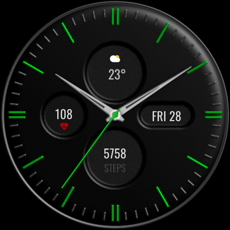 DADAM60: Minimal Watch Face screenshot