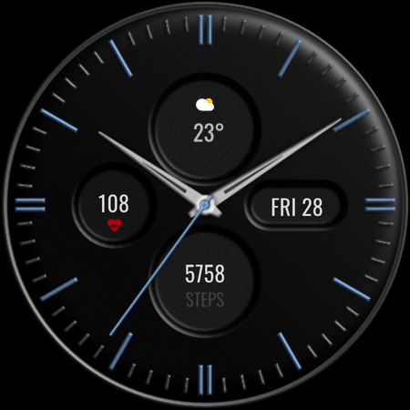 DADAM60: Minimal Watch Face screenshot