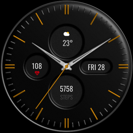 DADAM60: Minimal Watch Face screenshot