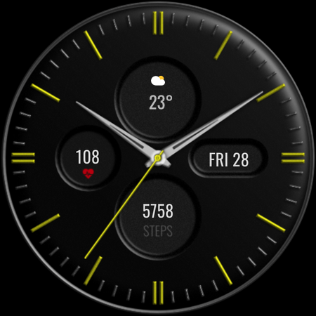 DADAM60: Minimal Watch Face screenshot