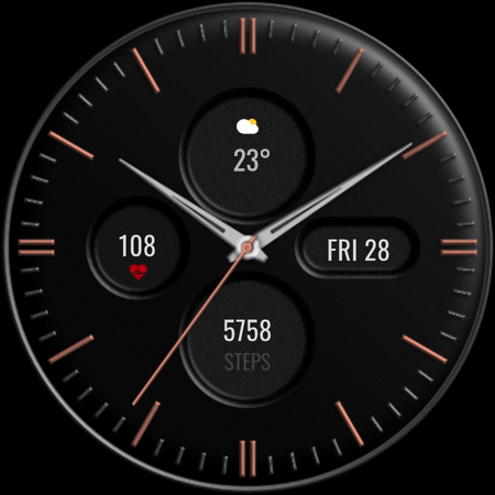 DADAM60: Minimal Watch Face screenshot