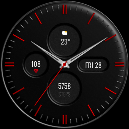 DADAM60: Minimal Watch Face screenshot