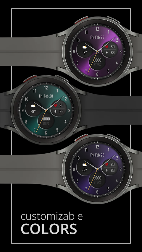 DADAM65: Classic Watch Face screenshot