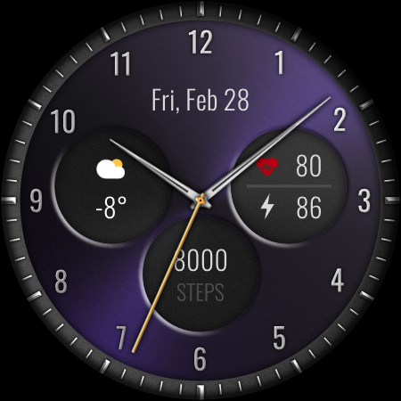 DADAM65: Classic Watch Face screenshot