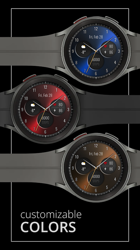 DADAM65: Classic Watch Face screenshot