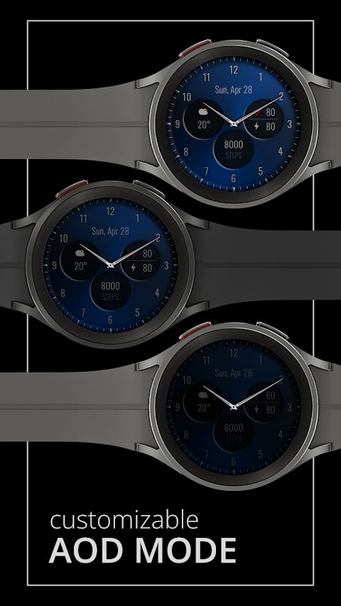 DADAM65B: Classic Watch Face screenshot