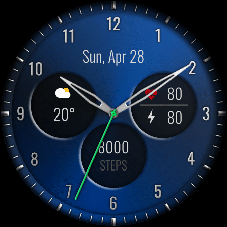 DADAM65B: Classic Watch Face screenshot