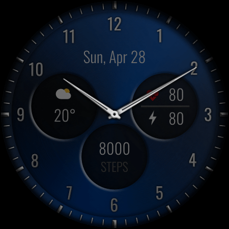 DADAM65B: Classic Watch Face screenshot