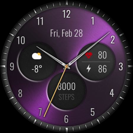 DADAM65: Classic Watch Face screenshot