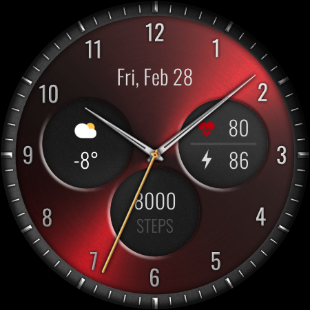 DADAM65: Classic Watch Face screenshot