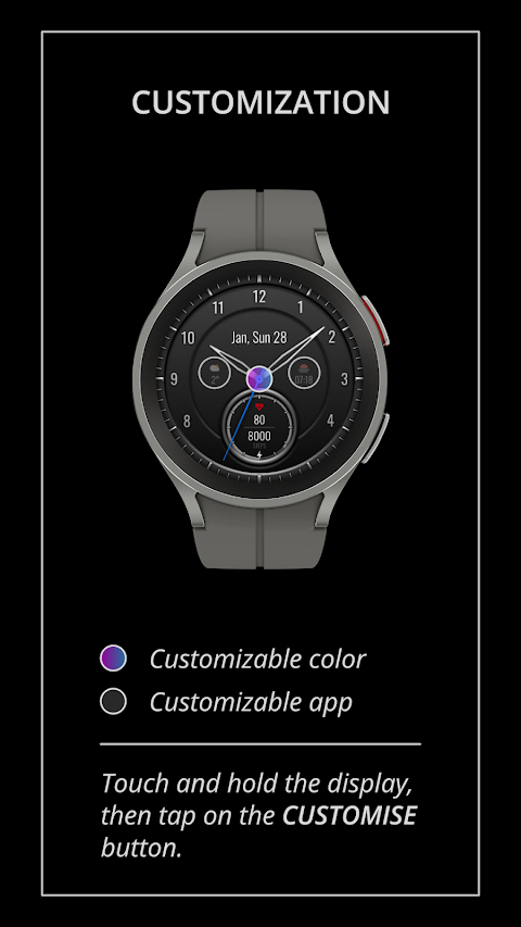 DADAM66: Classic Watch Face screenshot