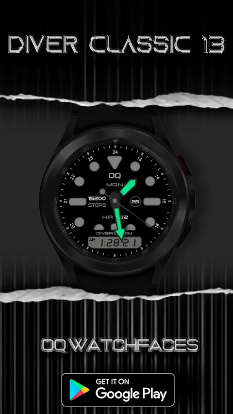 Diver Classic 13 Wear OS 5+ screenshot