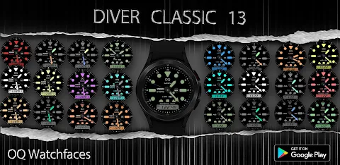 Diver Classic 13 Wear OS 5+ screenshot