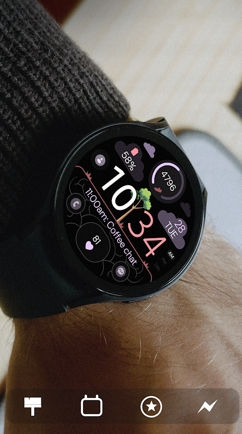 Digital Tree v3 Watch Face screenshot