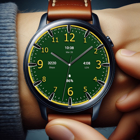 Key WF74 Analogue Watch Face screenshot