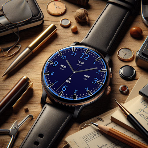 Key WF74 Analogue Watch Face screenshot