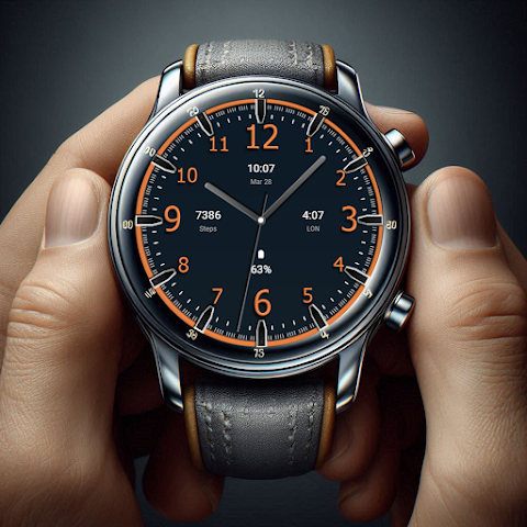 Key WF74 Analogue Watch Face screenshot