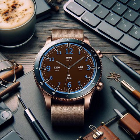 Key WF74 Analogue Watch Face screenshot