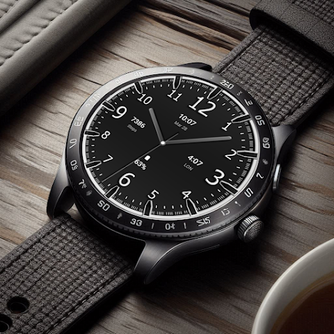 Key WF74 Analogue Watch Face screenshot