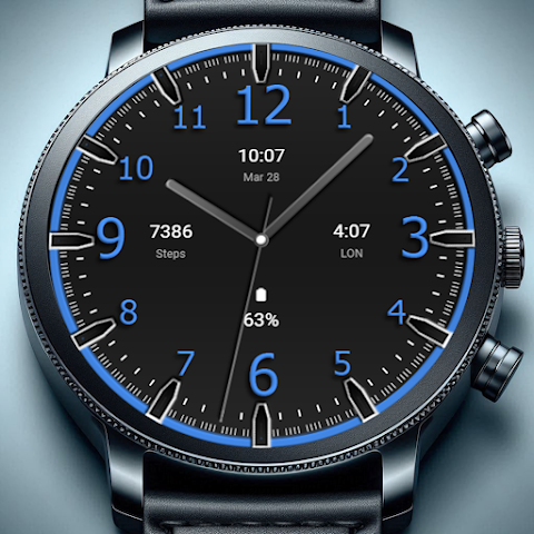 Key WF74 Analogue Watch Face screenshot