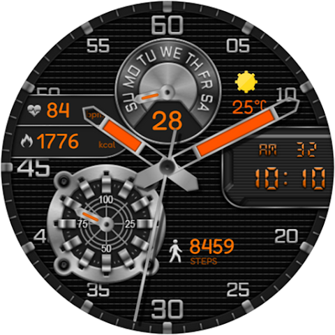 Digital Novall Watch Face screenshot