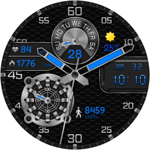 Digital Novall Watch Face screenshot