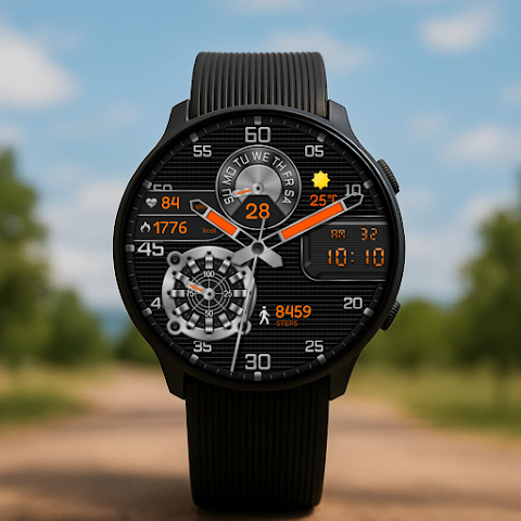 Digital Novall Watch Face screenshot