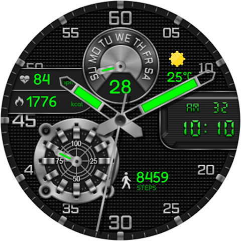 Digital Novall Watch Face screenshot