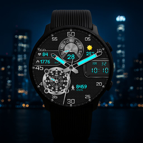 Digital Novall Watch Face screenshot