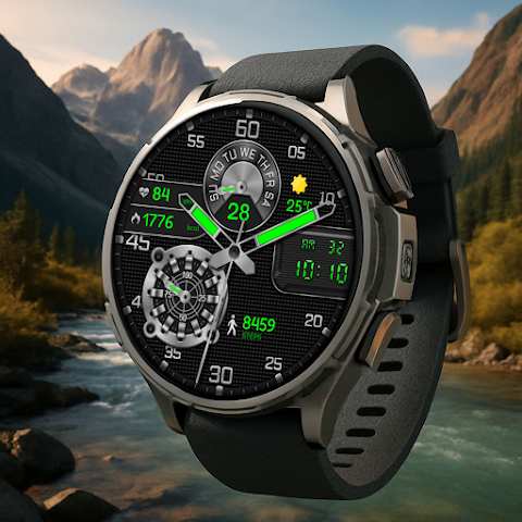 Digital Novall Watch Face screenshot