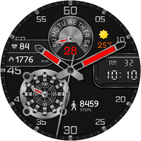 Digital Novall Watch Face screenshot